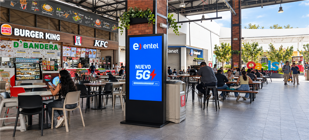 Proyecto de cartelería digital de Pixel Display en Colombia